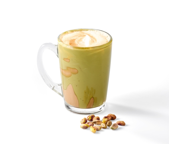 pistachio latte